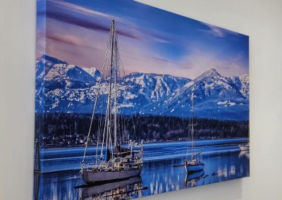 Painting of Comox Harbour